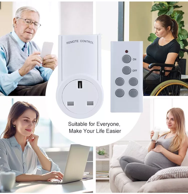 Smart plug UK Remote Control Socket
