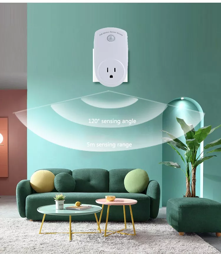 US Motion Sensor Socket