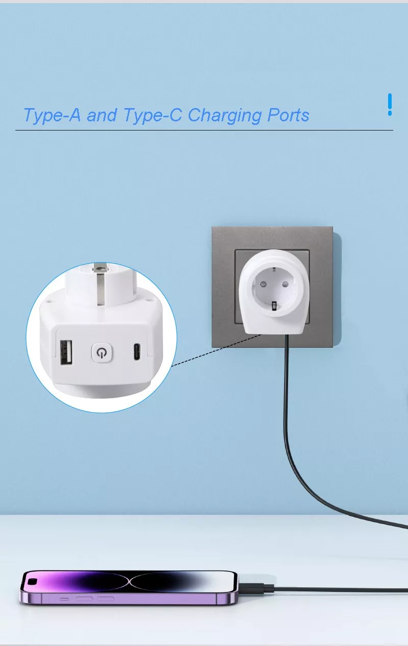 Single USB EU Adaptor Single USB EU Adaptor
