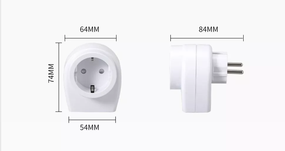Single USB EU Adaptor